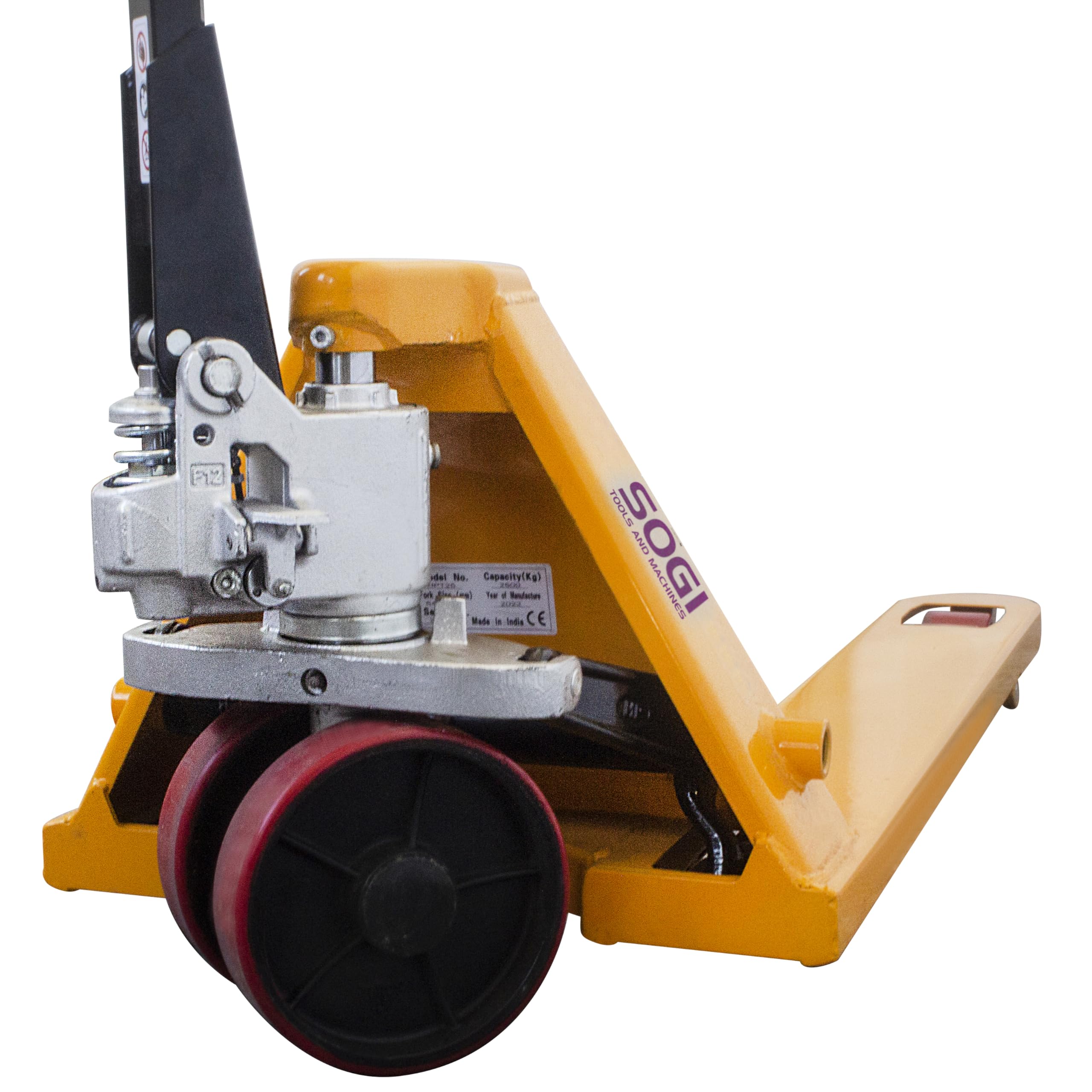 SOGI Transpallet manuale HPT-25 - portata 2500 kg (2.5 ton) - distribuito da SOGI
