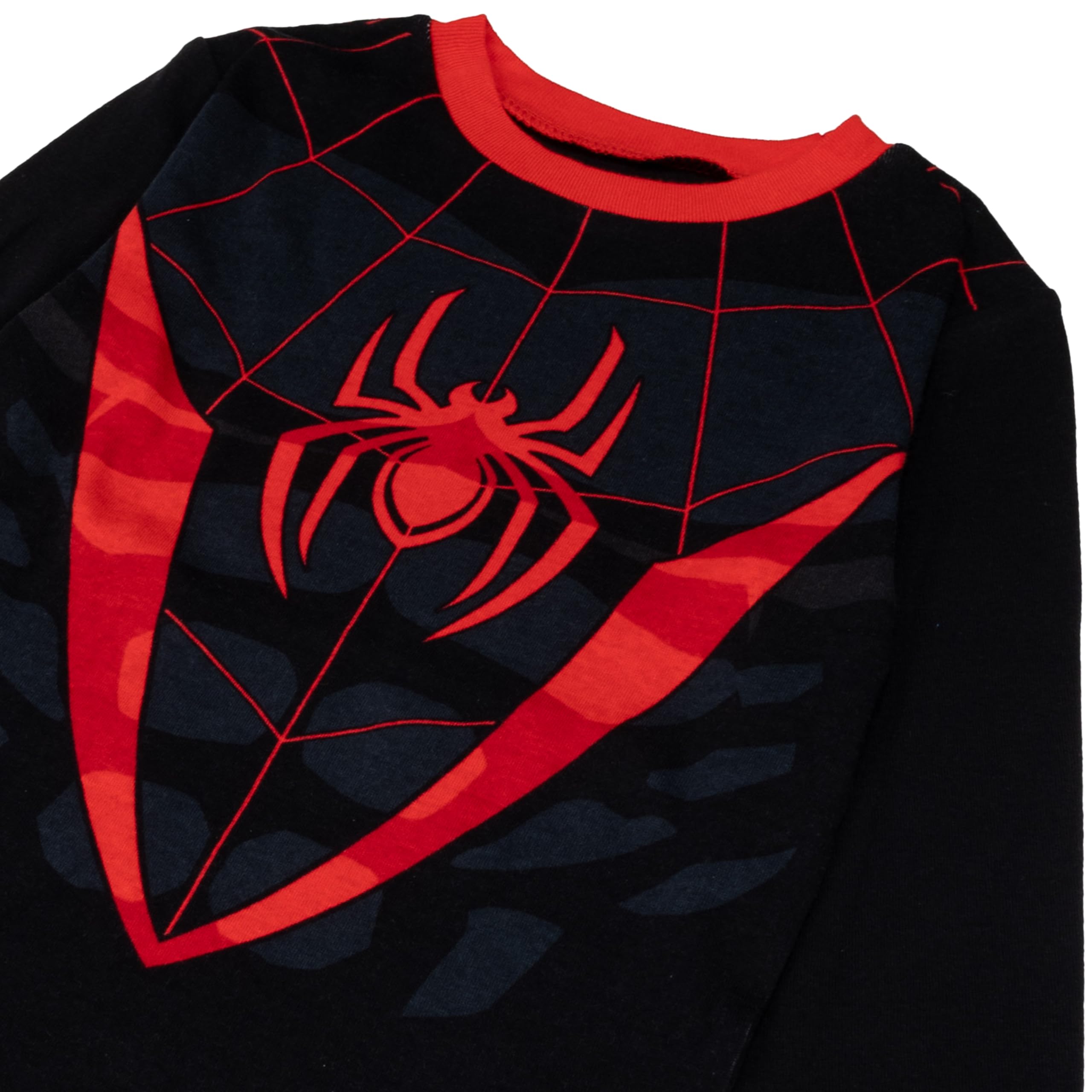Marvel - Pigiama da Bambino, 6 Pezzi, in Cotone, Morbido e Carino per Bambini, Spider Squad, 4