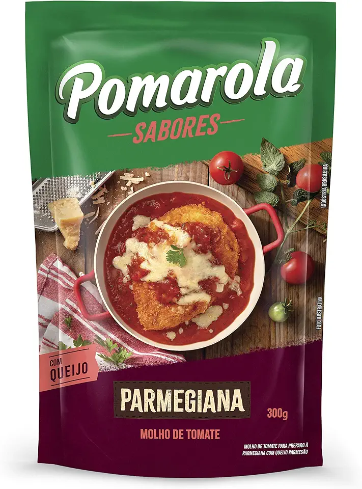 Mlho Tomate Parmegiana