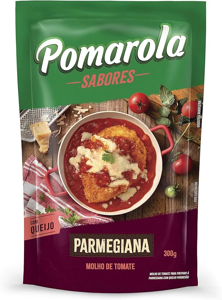 Mlho Tomate Parmegiana