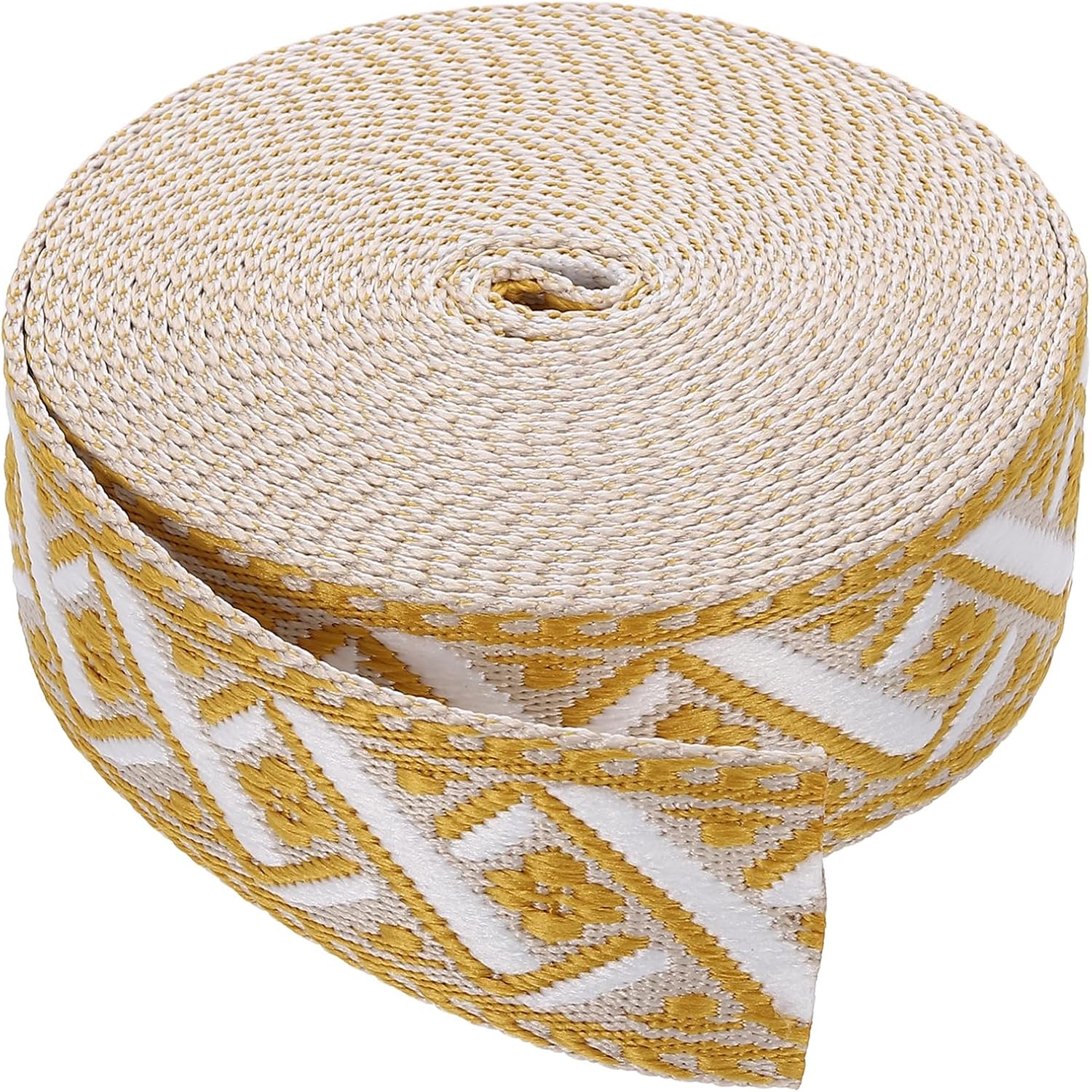 Amazon.com: PATIKIL 1.5 Inch Jacquard Webbing Strap, 1 1/2 Inch 6 Yard ...