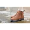 Parfeying-Womens-Jacline-Waterproof-Leather-Merino-Wool-Lining-Chelsea-Snow-Boot