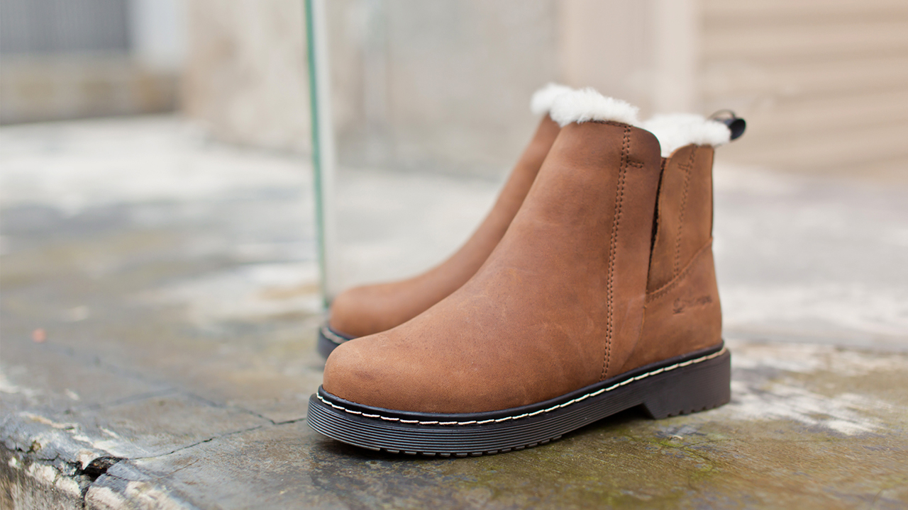 Parfeying-Womens-Jacline-Waterproof-Leather-Merino-Wool-Lining-Chelsea-Snow-Boot