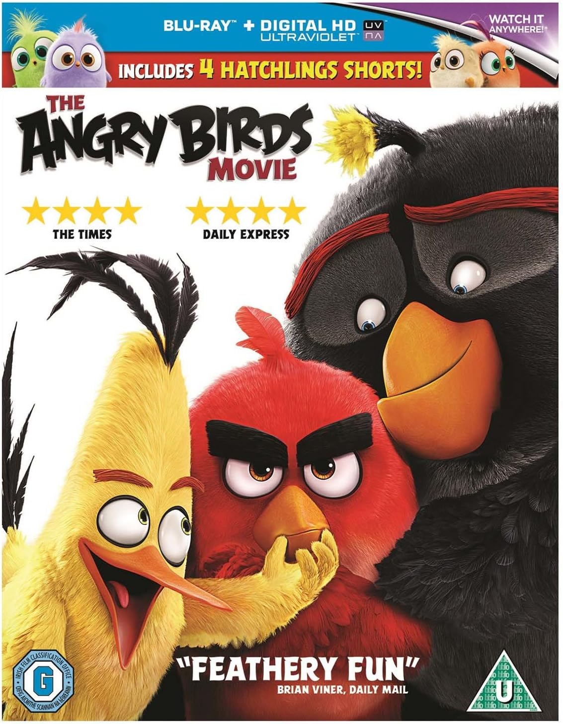 The Angry Birds Movie [Blu-ray] [Region B] [2016]