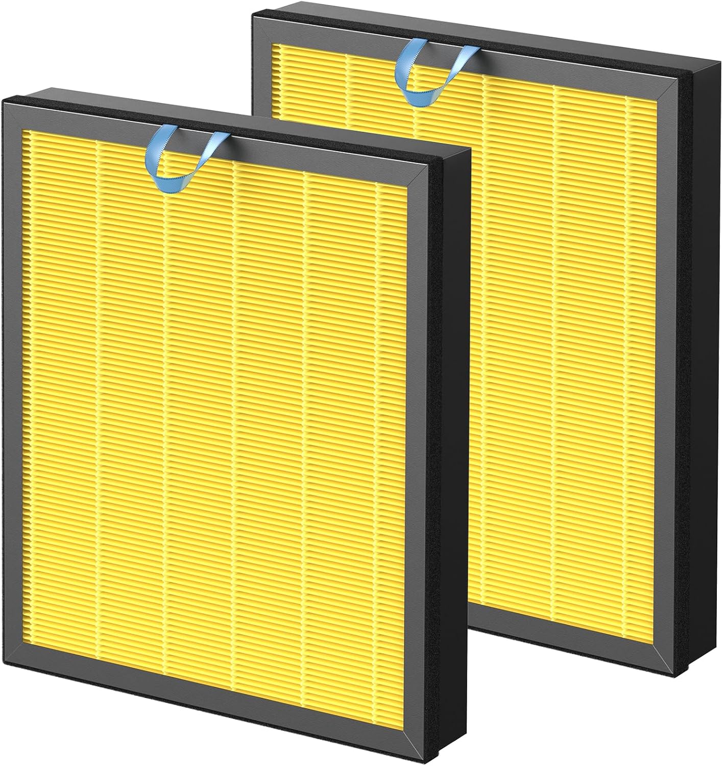 Vital 200S-P Pet Care Replacement Filter for LEVOIT Vital 200S and Vital 200S-P Air Purifier, Vital 200S Pet Care Filter, Vital 200S-RF-PA (LRF-V201-YUS), Yellow, 2 Pack