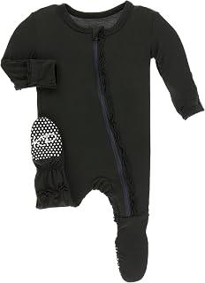 KicKee Pants Baby Boys' Print Footie Prd-kpf173-bsl Price In India