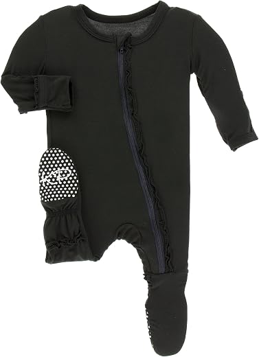 KicKee Pants Baby Boys' Print Footie Prd-kpf173-bsl