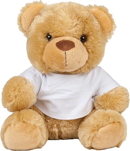 Amazon Co Jp マンブルズ Mumbles テディーベア Tシャツ着用 ソフトプラッシュ ぬいぐるみ S ブラウン ベビー マタニティ