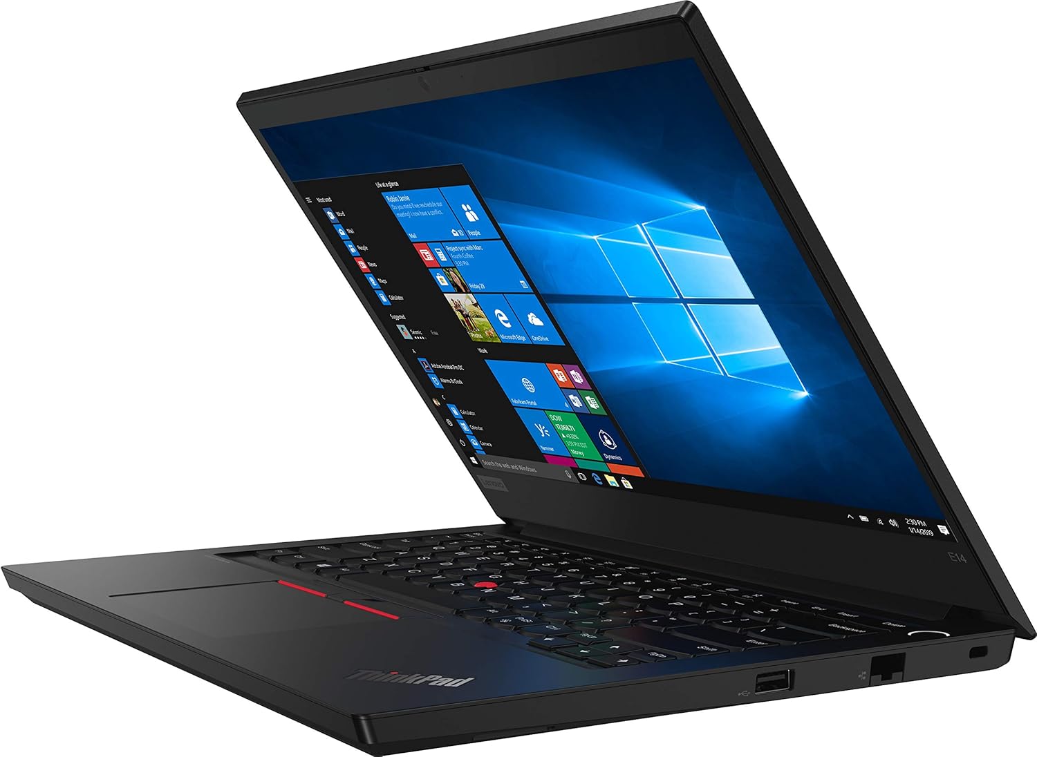 Lenovo ThinkPad E14 14" Full HD Laptop, Intel Core i5-10210U, 8GB RAM, 1 TB HDD, Windows 10 Pro