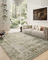 Vista 55 de Alfombras de Área 8x10 Lavables: Alfombra Grande para Sala de Estar Resistente a Manchas Desgastada Vintage Boho Alfombra Antideslizante de Pelo