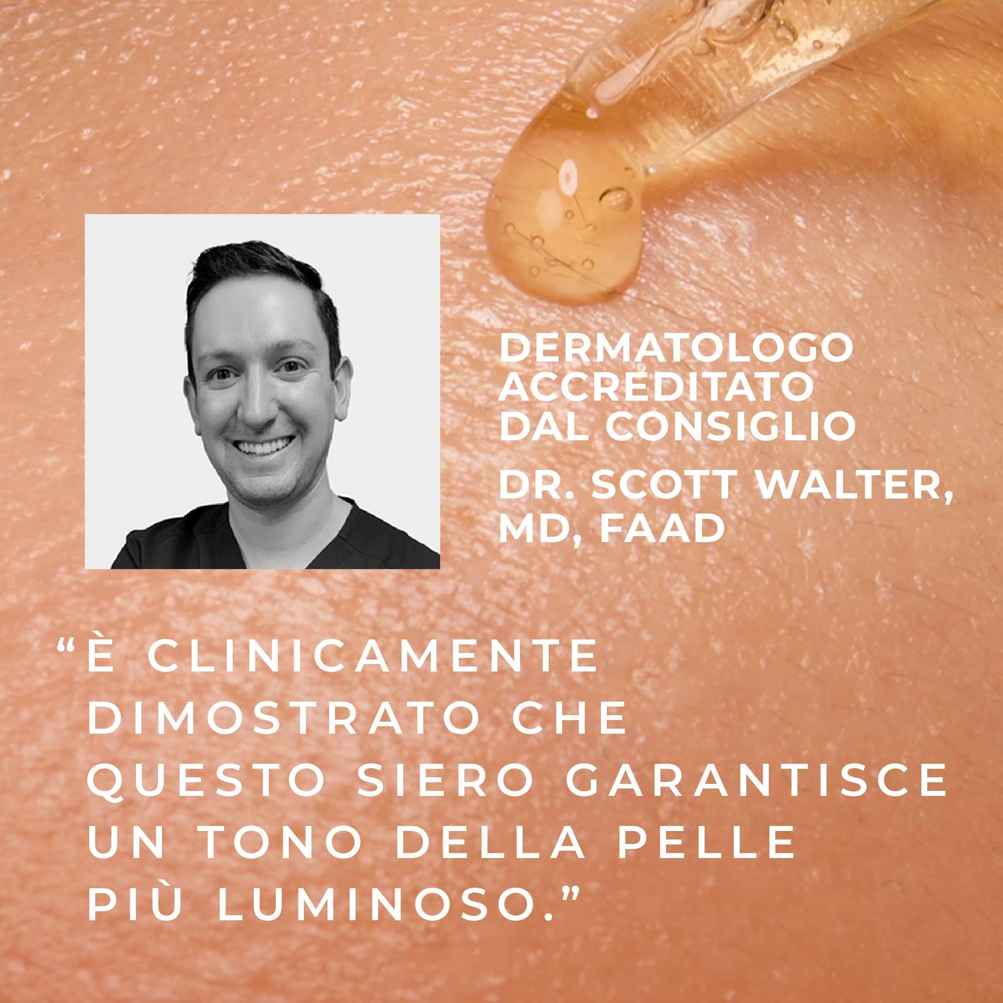 RoC - Multi Correxion Revive + Glow Siero Quotidiano Vitamina C - Anti Rughe e Invecchiamento - Crema Idratante Rassodante - 30ml