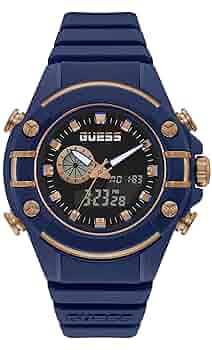 Amazon.co.jp: [ゲス ウォッチ] 腕時計 G FORCE GW0269G2 メンズ
