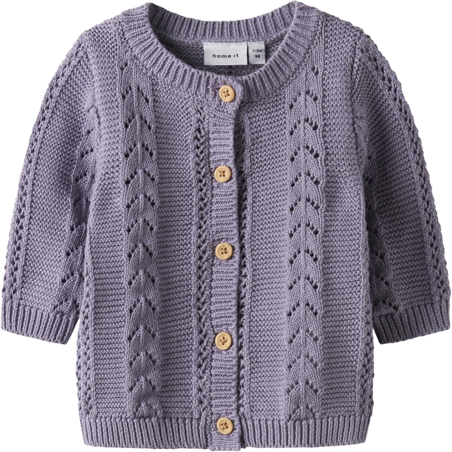 NAME IT Girl Organic Cotton Cardigan
