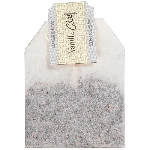 Miniatura 297 de Bigelow Vanilla Chai Black Tea, caja de 20 sobres (paquete de 6), té negro con cafeína, 120 bolsas de té en total