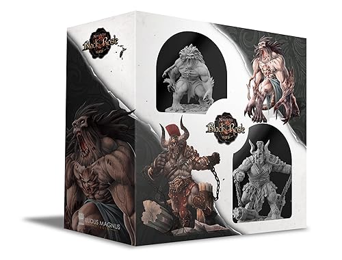 Ludus Magnus Studio - Black Rose Wars: Miniature Set,Brute Force