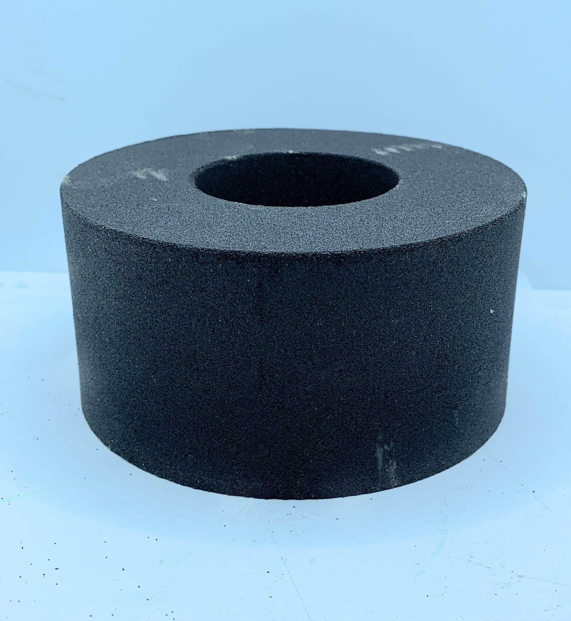 SIGNI Pierre à meuler en carbure de silicium de 10,2 cm avec arbre 5/8 pour meulage de maçonnerie (grain 120)