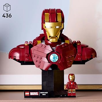LEGO Marvel Iron Man MK4 Büstü 76327