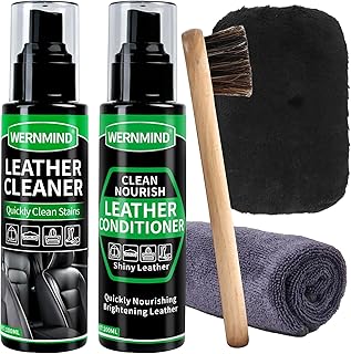 Leather Leather Cleaner Conditioner Care Kit