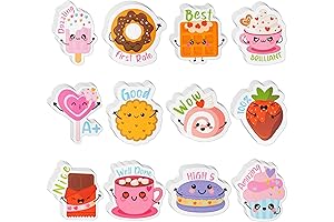 300Pcs Scratch and Sniff Sticker for Kids