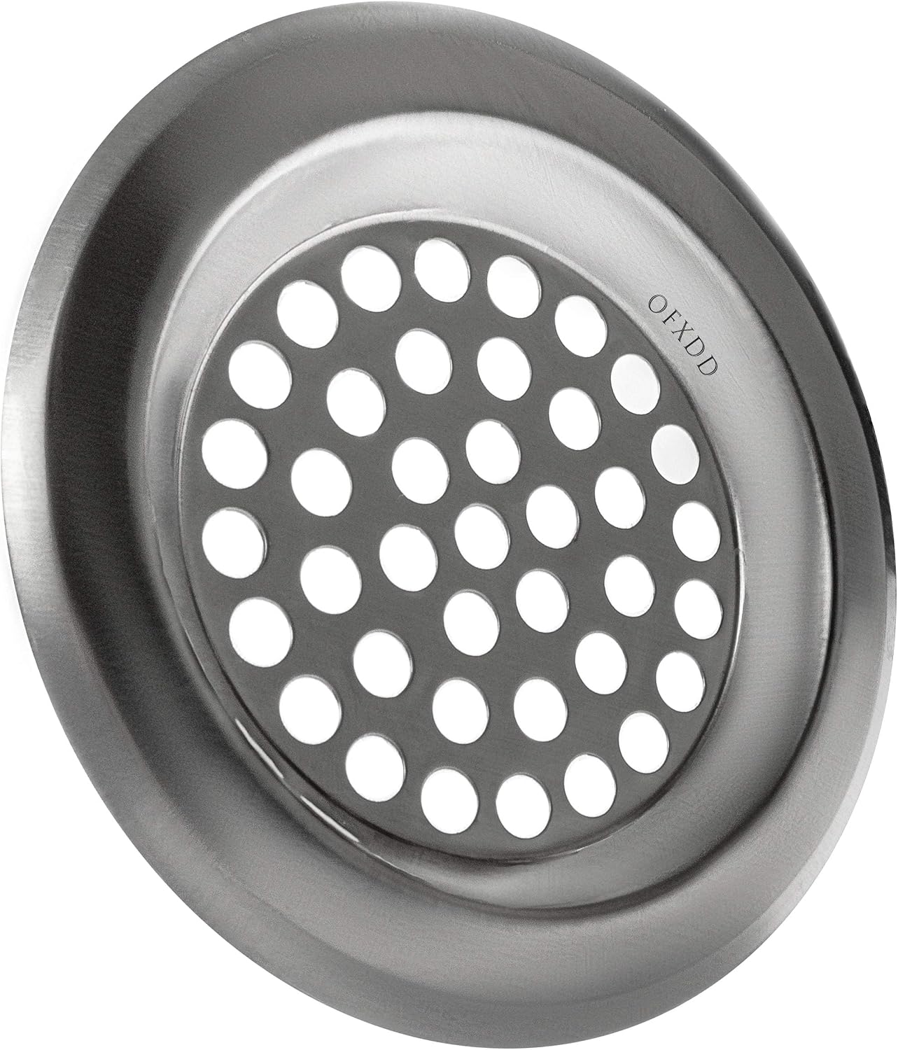 Bathtub Drain Strainer Metal Hair Catcher for Bathroom Sink - Pack of 4 - Kitchen Stainless Steel Food Stopper for Tub Universal Mesh Basket for Bath