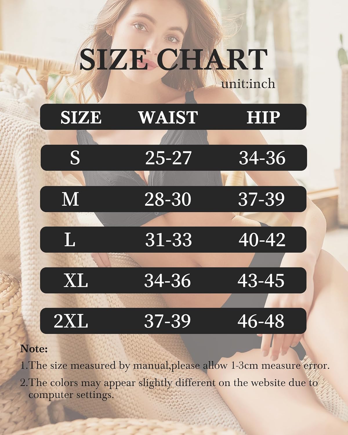 LEVAO Seamless Underwear for Women No Show Ice Silk Bikini Breathable Hipster Wavy Sides Invisibles Panties 7 Pack S-XL - Image 6