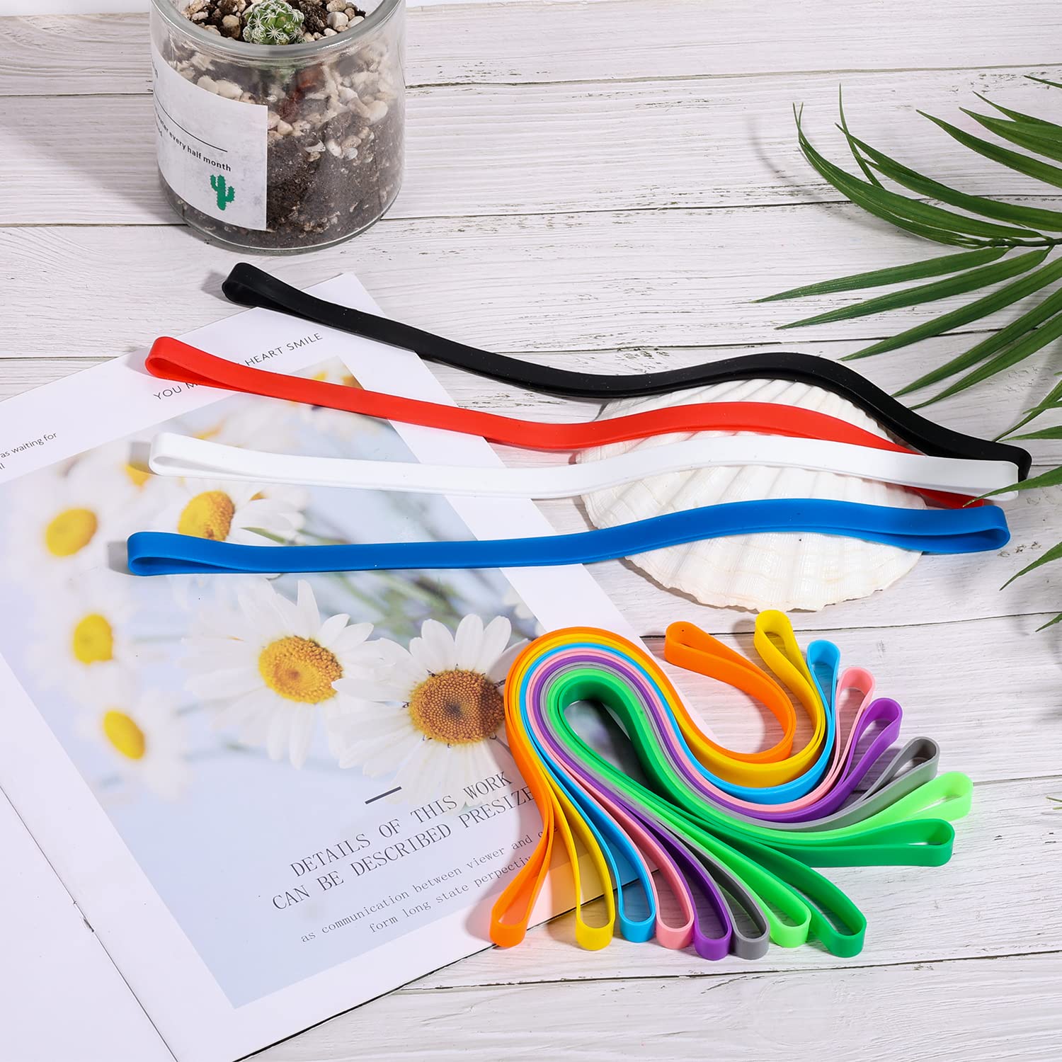 8 Handtuchbänder Für Strandstühle – Elastisch, Windfest, Mit Niedlichen Mustern (30 X 5 Cm)