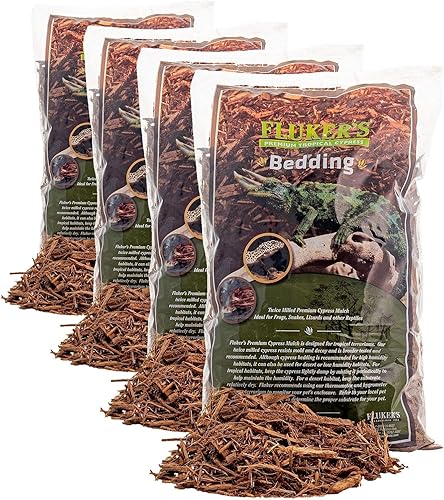 Miniatura 7 de Ropa de cama Premium de ciprés tropical Fluker's para reptiles, 5 QT