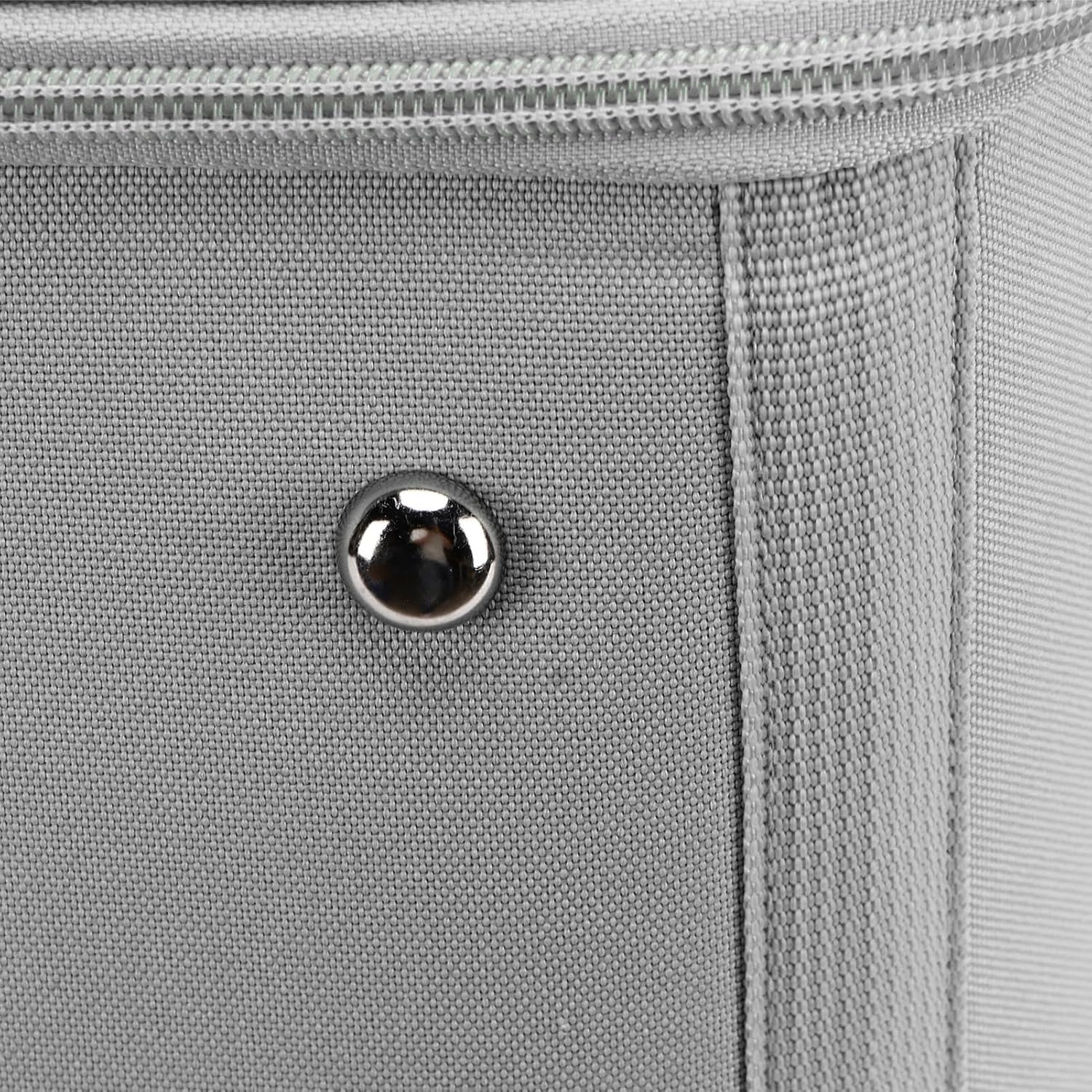 Cat Backpack Carrier Mesh Breathable Pet Backpack with 3 Sided Mesh Design for Small Dog Cat Rabbit Portable Cattery and Dog Kennel Polyester Material 31x26x42cm (Gray)