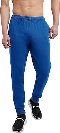 Champion Men's Powerblend Joggers, Mens Fleece Joggers,Graphic Sweatpants (Reg. or Big & Tall)