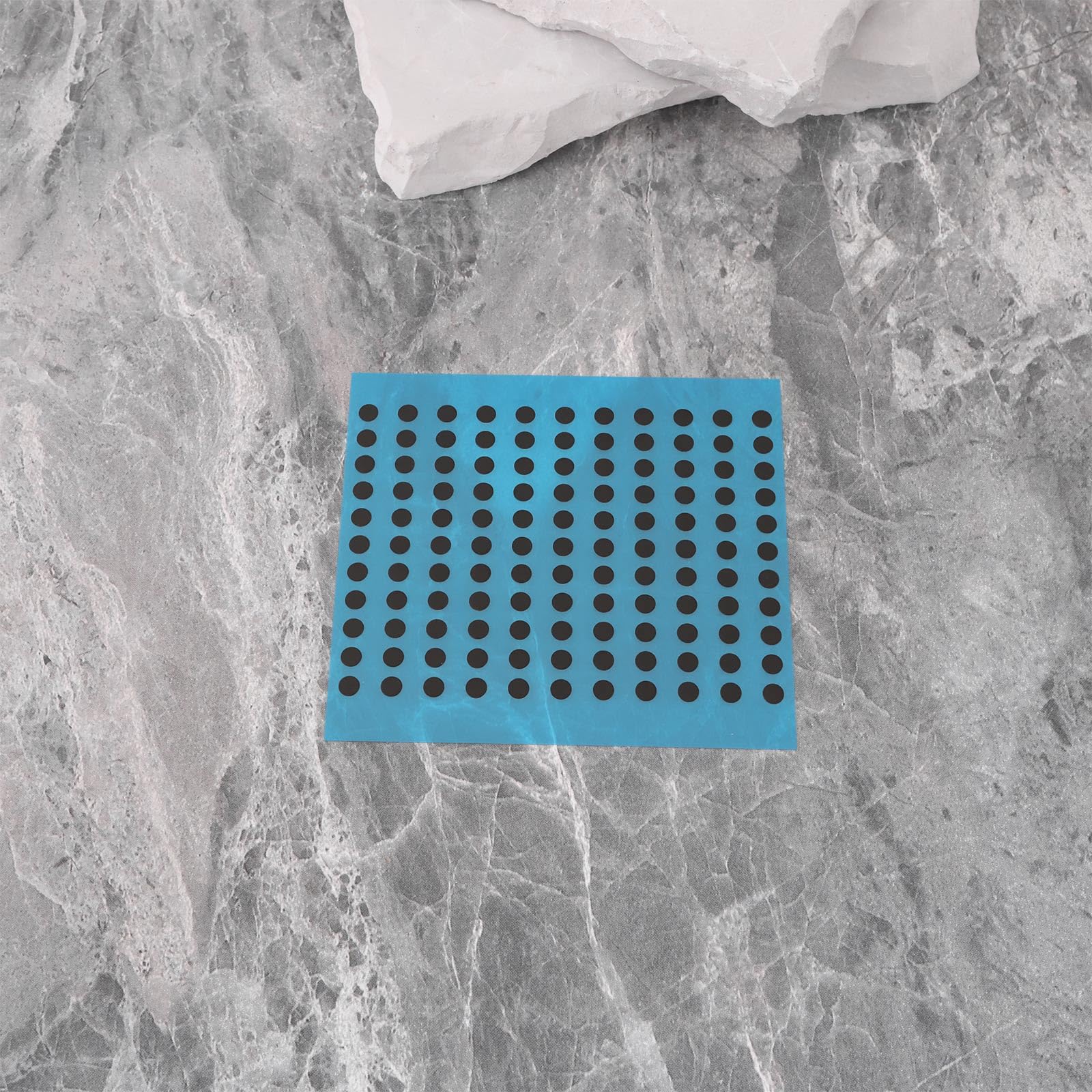 1 hoja de almohadillas conductoras circulares de 4 mm adecuadas para restaurar la funcionalidad de los botones del mando a distancia y del controlador