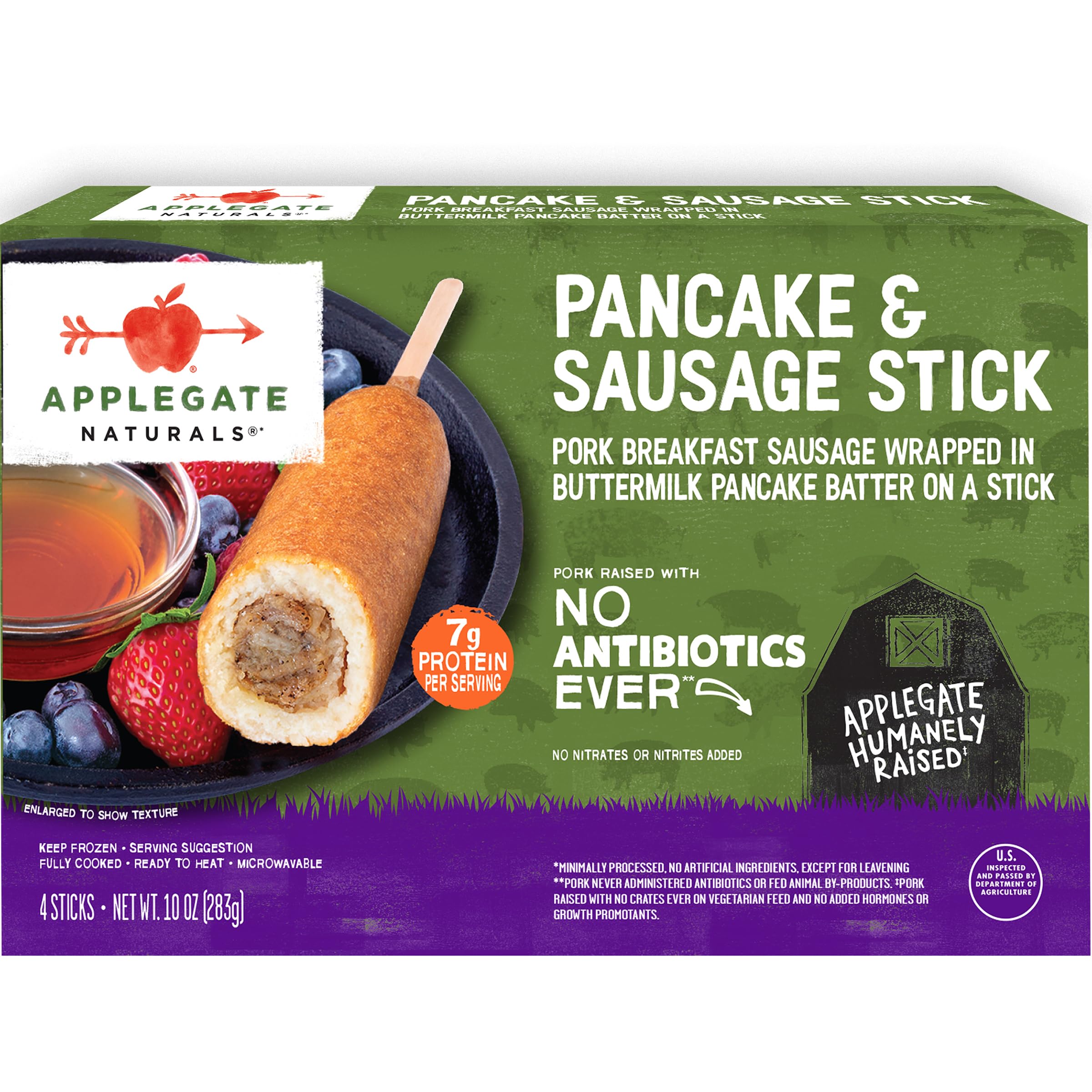 Pancake & Pork Sausage Stick