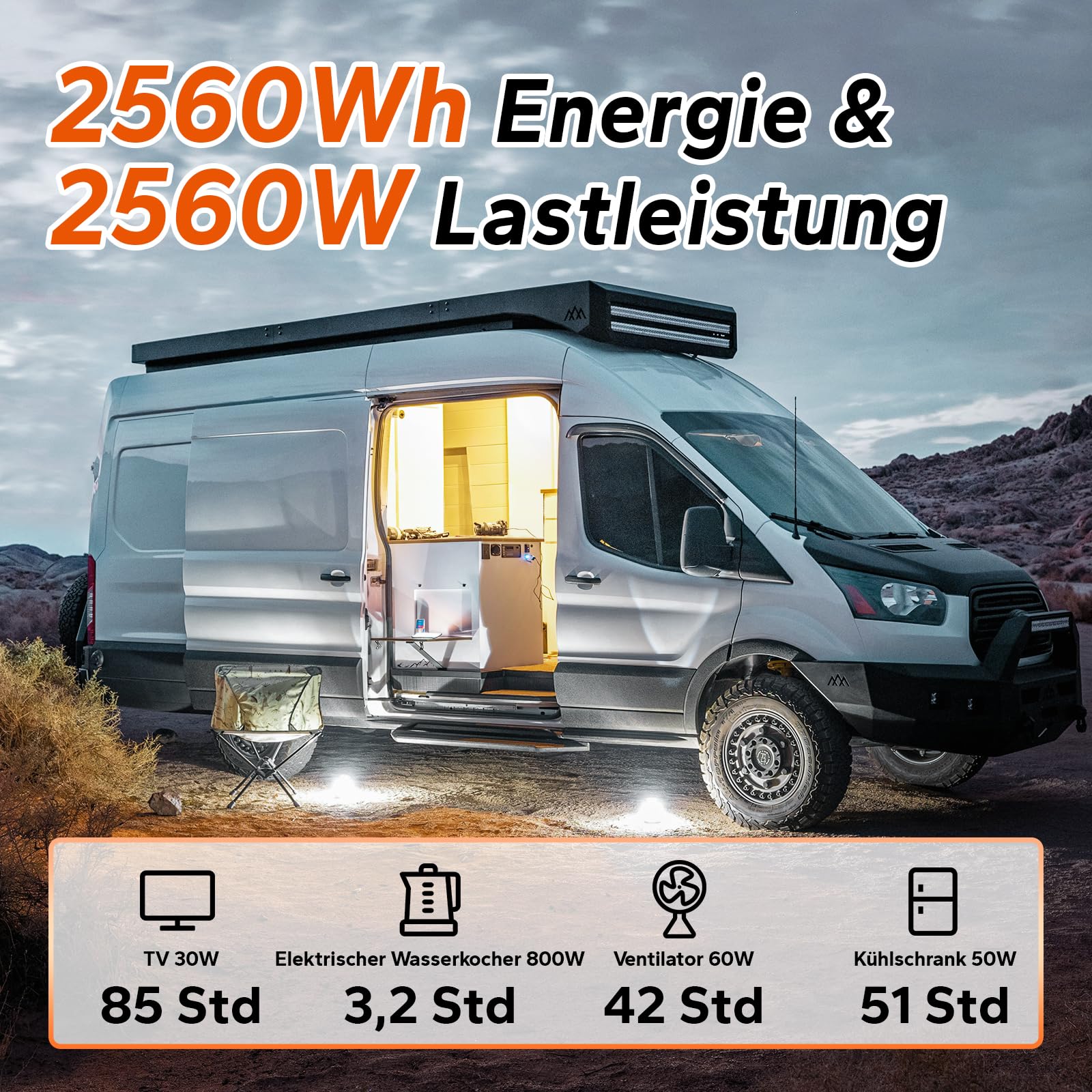 LiTime LiFePO4 200Ah 12V Plus Lithium Batterie Eingebautes 200A BMS, Max.15000 Zyklen und 2560W Ausgangsleistung, 10 Jahre Lebensdauer, für Wohnmobil, Solaranlage, Camping, Solar Home Systeme, Boote
