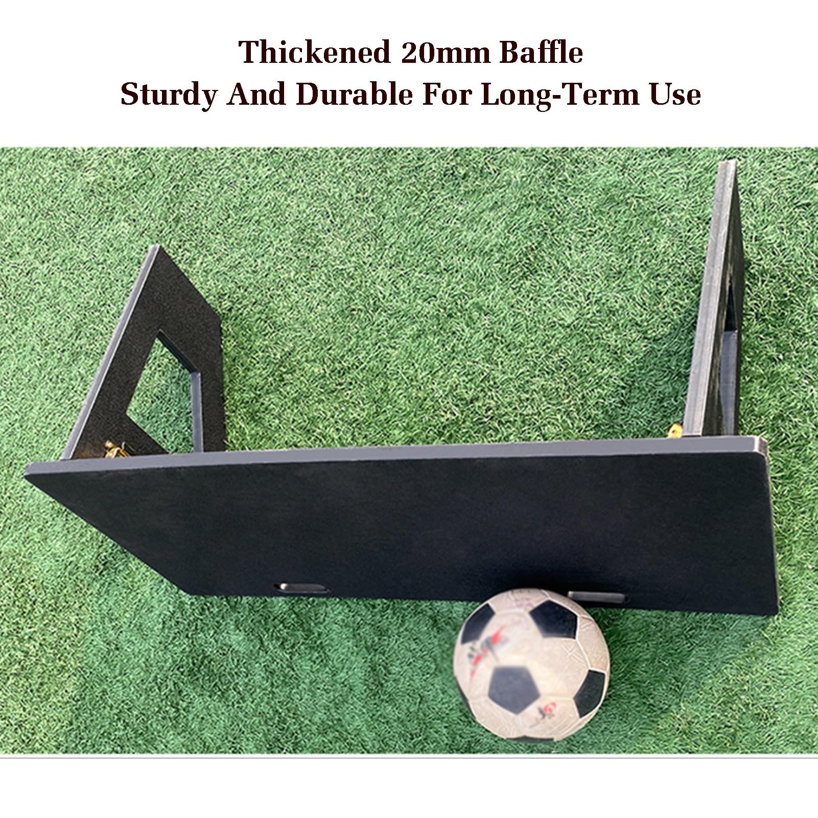 Tabellone di rimbalzo per calcio, stazione di rimbalzo per calcio, attrezzatura pieghevole per allenamento di calcio, muro di allenamento di calcio resistente agli urti, per l'allenamento delle abil