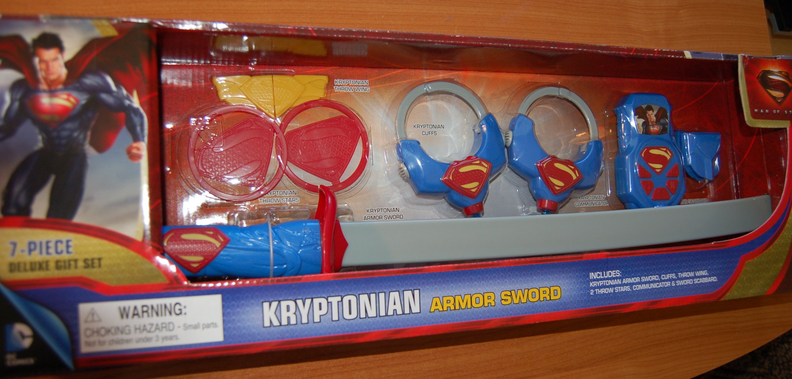 Superman Man Of Steel Kryptonian Armor Sword Desertcart Seychelles