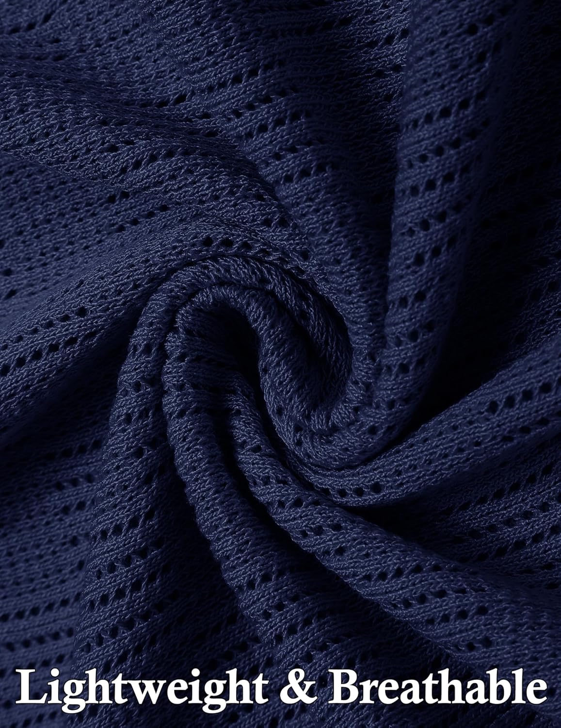 COOFANDY Men's Knit Button Down Shirt Vintage Polo Shirts Short Sleeve Summer Beach Shirts - Image 6