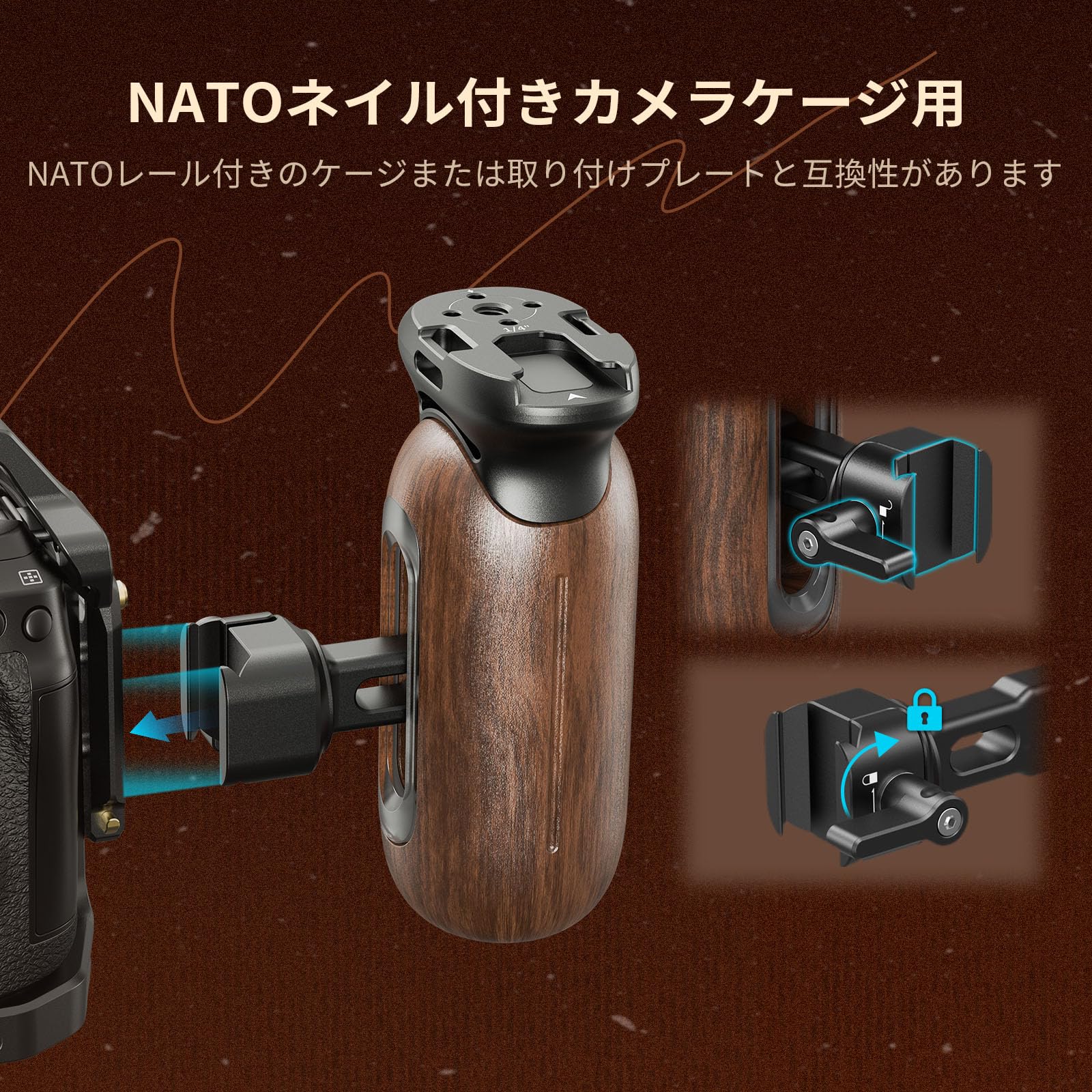 Amazon.co.jp: SmallRig: サイドハンドル