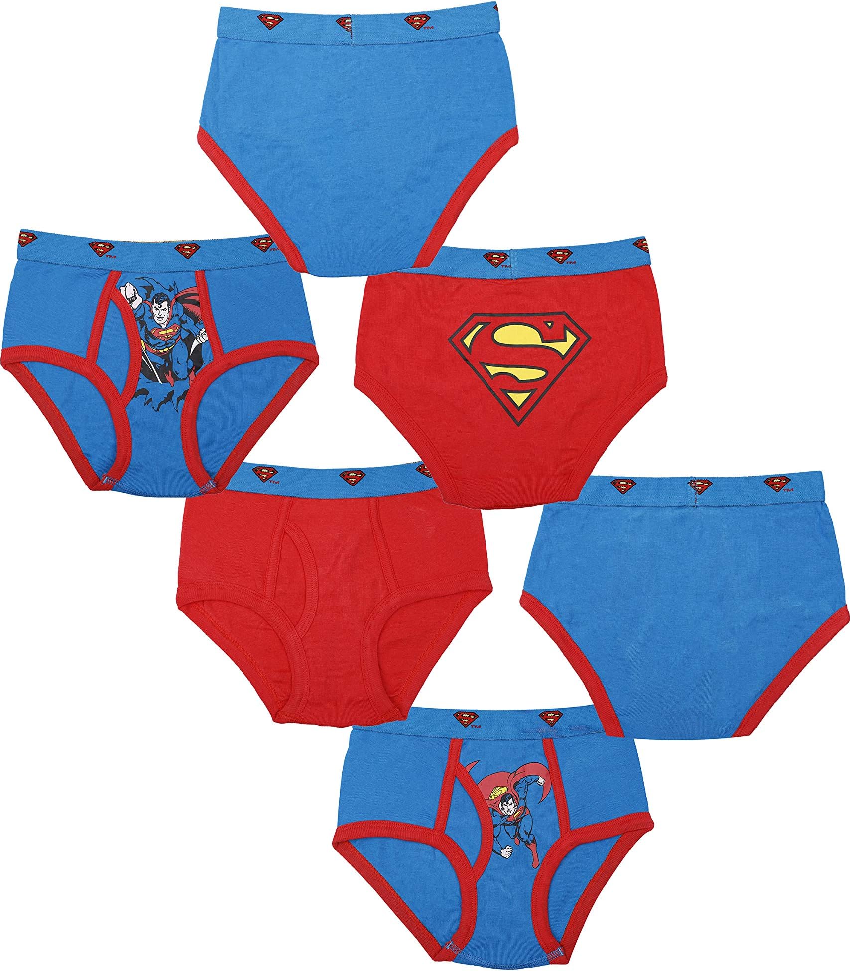 Little Boys' Superman 3 Pack Brief