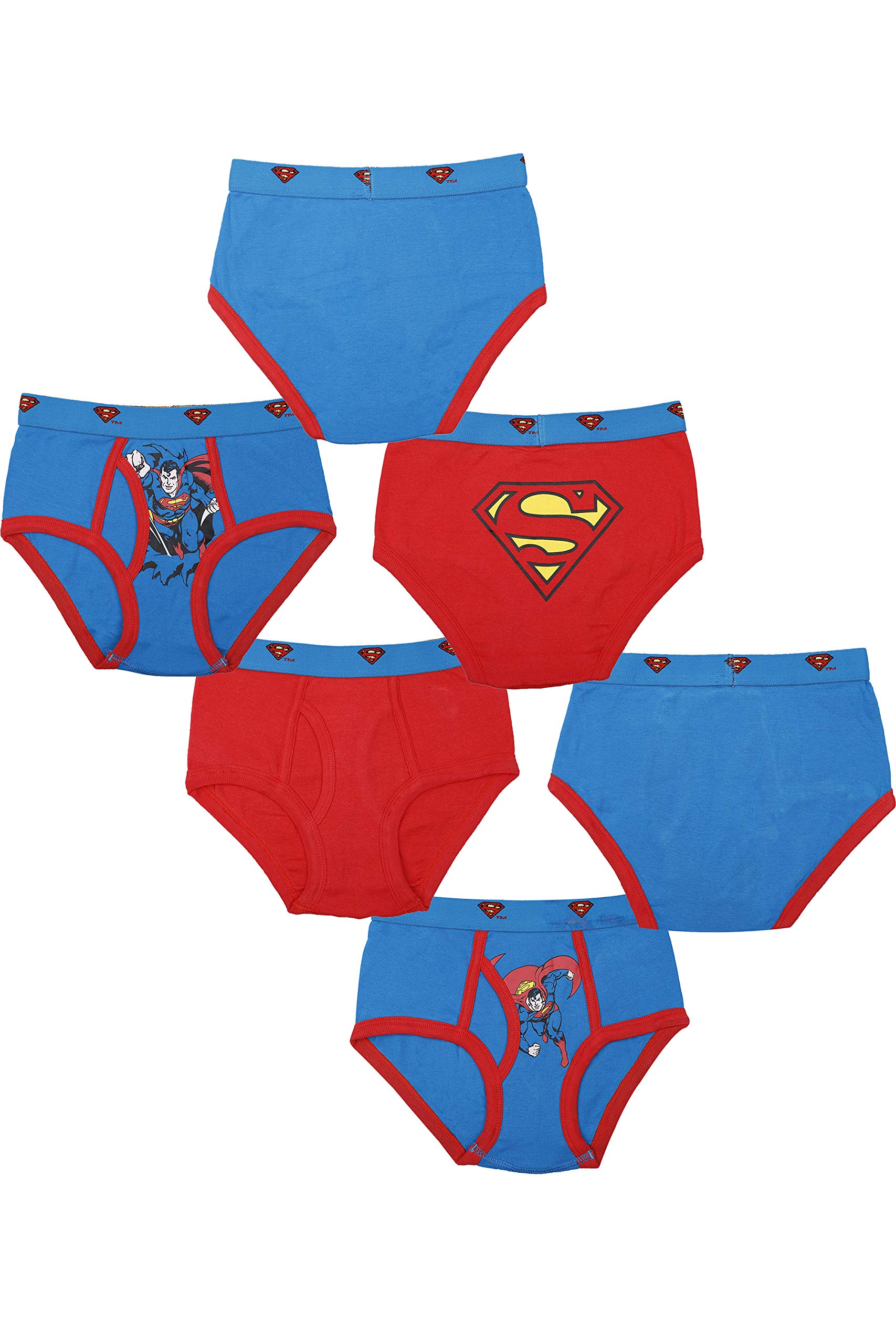 Intimo Little Boys' Superman 3 Pack Brief
