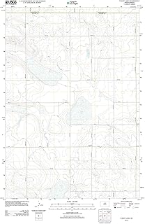 2012 Flight Lake, SD - South Dakota - USGS Historical Topographic Map : 24in x 32in, Large Wall Art Map
