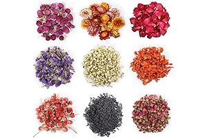 9 Bags Dried Flowers for Enchanting Bath and Beyond