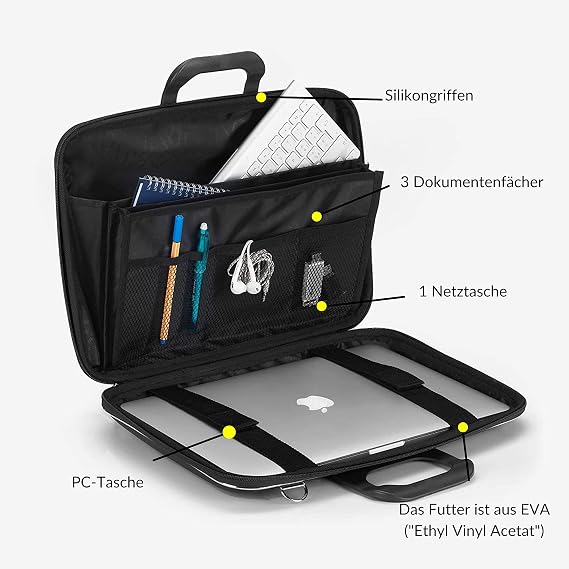 Bombata E00637 Classic Case for 15.6-Inch Laptops