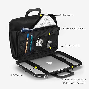 Bombata E00637 Classic Case for 15.6-Inch Laptops