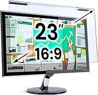 Vista 41 de VINTEZ Protector de pantalla de luz azul para monitor de computadora y portátil de 14 pulgadas, película de bloqueo de luz azul anti-UV para PC