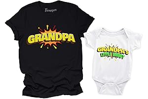 Matching Grandpa and Grandson Shirts - 'Best Grandpa Ever'