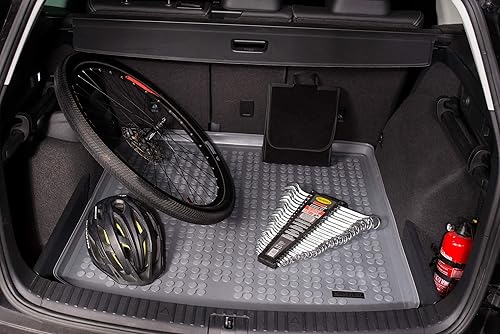 Miniatura 2 de Rezaw-Plast Tapete de carga de goma compatible con Mercedes Benz ML 2006-2011, alfombrilla W164 para todo tipo de clima, ajuste personalizado, sin