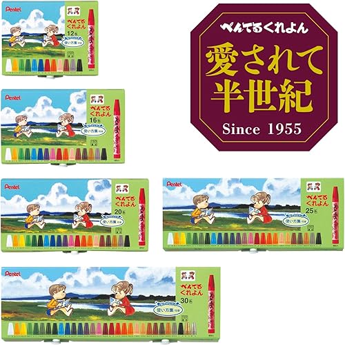 Miniatura 12 de Pentel Crayones 16-set