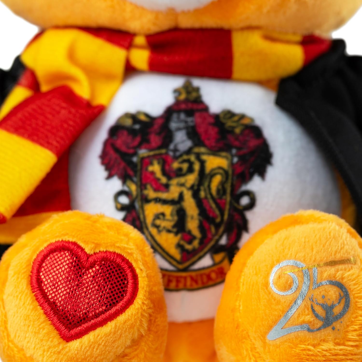 Harry Potter x Care Bears - 8 Inch Plush - Soft, Huggable Plushie, Stuffed Animal for Girls and Boys, Ages 4+, Gryffindor House Tenderheart Bear