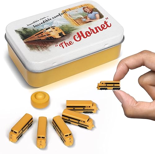 Miniatura 1 de Hornet Deluxe - Juego de tren de mesa  Piezas de jugador para boleto para montar y otros juegos de mesa de tren para adultos, familiares y niños