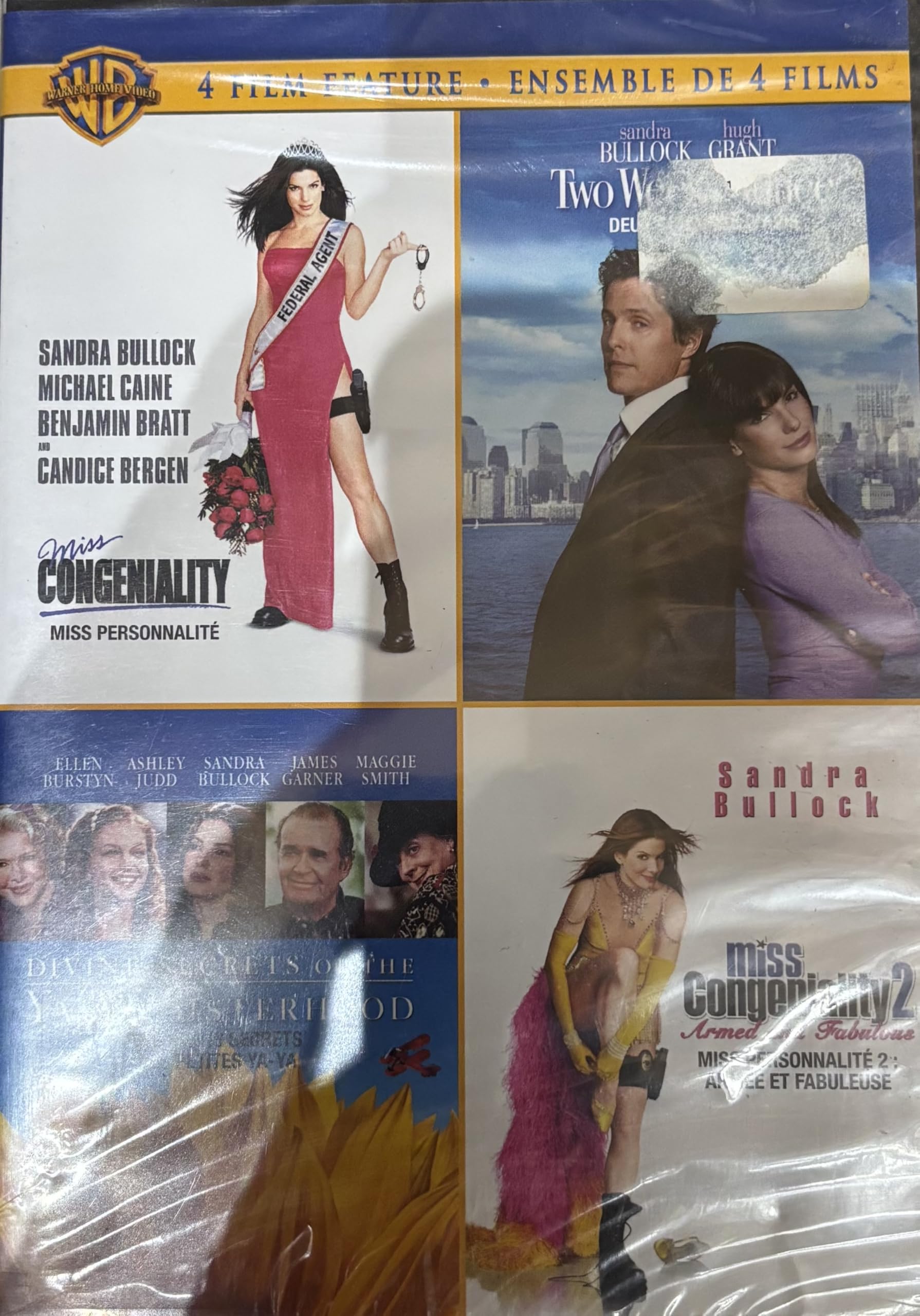 4 Film Favorites: Sandra Bullock (4FF)(DVD) (Sous-titres français) [DVD]