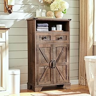 Bathroom Floor Cabinet, Farmhouse 24